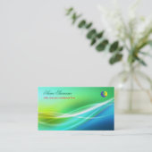 Abstractie mooi visitekaartje (Staand voorkant)
