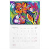 ABSTRACTIE Oorspronkelijke digitale schema's Kalender (Feb 2027)