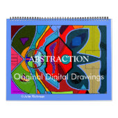 ABSTRACTIE Oorspronkelijke digitale schema's Kalender (Hoes)