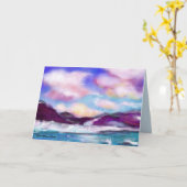 Abstractie op Alaska Kaart (Gele Bloem)