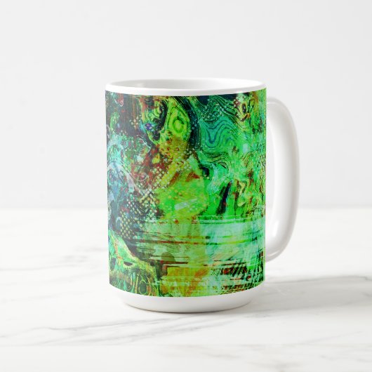 ABSTRACTIE ORGANISCHE TEXTUUR MOK (Voorkant rechts)