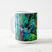 ABSTRACTIE ORGANISCHE TEXTUUR MOK (Voorkant links)