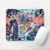 Abstractie, ruimte, universum, aliens muismat (Met muis)