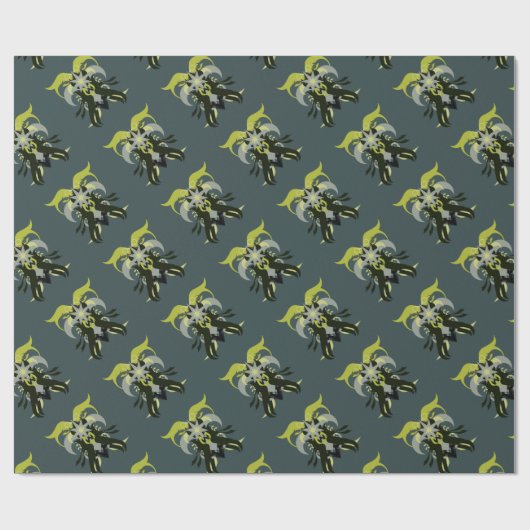 Abstractie Seven Loki Cadeaupapier (Vlak)