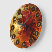 Abstractie surrealist van rafi talby grote klok (Hoek)