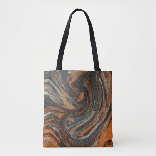 Abstractie Terrestre Tote Bag (Voorkant)