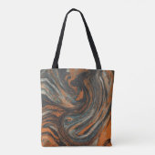 Abstractie Terrestre Tote Bag (Achterkant)