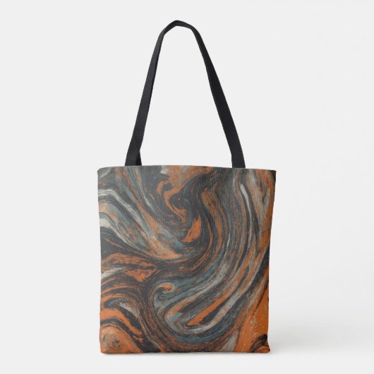 Abstractie Terrestre Tote Bag (Achterkant)