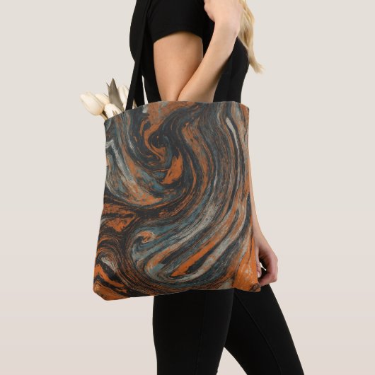 Abstractie Terrestre Tote Bag (Dichtbij)