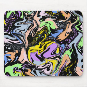 Abstractie uitvloeien muismat