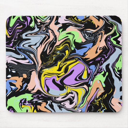 Abstractie uitvloeien muismat (Voorkant)