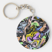 Abstractie uitvloeien sleutelhanger (Voorkant)