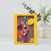 Abstractie van de Astro-Heks Briefkaart (Staand voorkant)