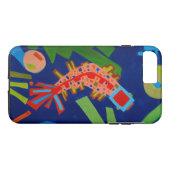 abstractie, vis, karper, kubisme, Case-Mate iPhone case (Achterkant (Horizontaal))