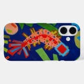 abstractie, vis, karper, kubisme, Case-Mate iPhone case (Achterkant (horizontaal))