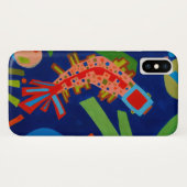 abstractie, vis, karper, kubisme, Case-Mate iPhone case (Achterkant (horizontaal))
