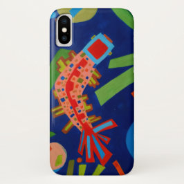 abstractie, vis, karper, kubisme, Case-Mate iPhone case