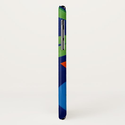 abstractie, vis, karper, kubisme, Case-Mate iPhone case (Achterkant/links)