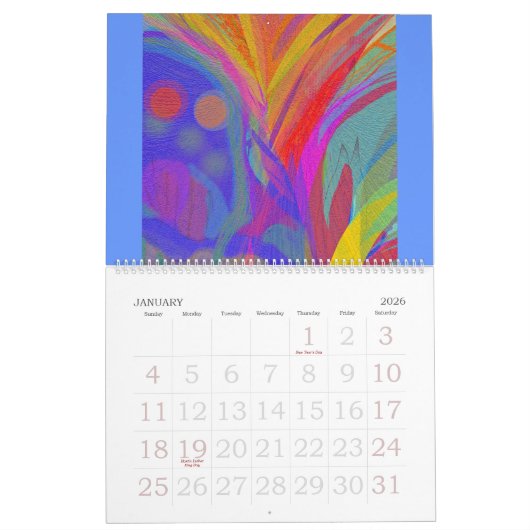 ABSTRACTIEKalender Kalender (Jan 2026)
