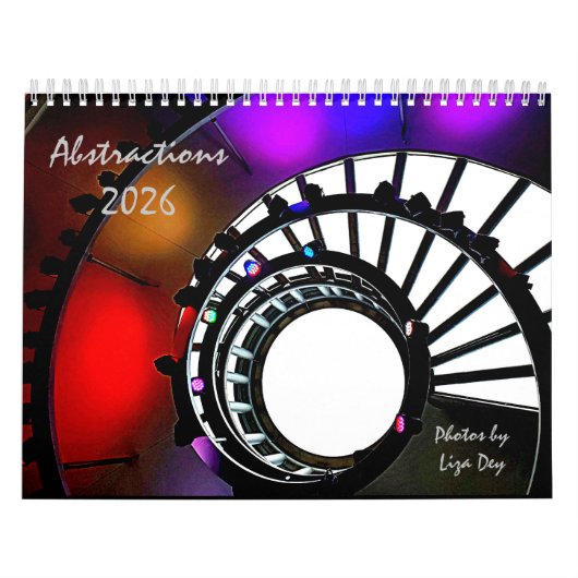 Abstracties 2026, Een kalender van Liza Dey (Hoes)