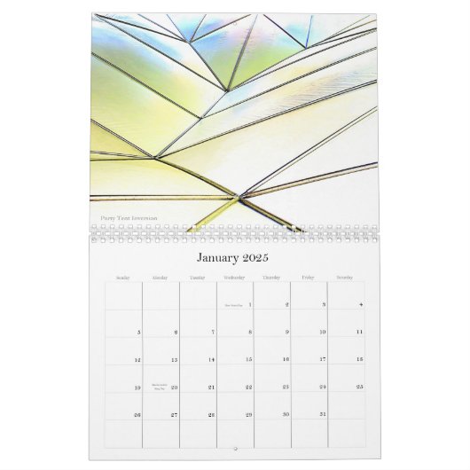 Abstracties 2026, Een kalender van Liza Dey (Jan 2025)