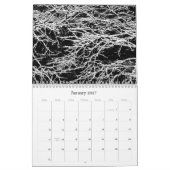 'Abstracties in zwart-wit' 2026 Kalender (Jan 2027)