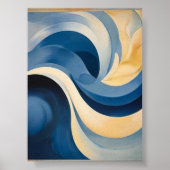 Abstraction Blue van Georgia O'Keeffe Poster Wall  (Voorkant)