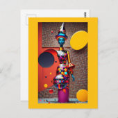 Abstraction of the Astro-Witch Briefkaart (Voorkant / Achterkant)