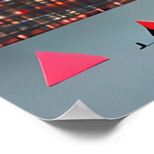 Abstraction of the Astro-Witch Poster (Hoek)