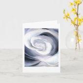 Abstraction White Rose beroemd gemaakt door Georgi Kaart (Gele Bloem)