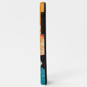 Abstractionistische bloemenprint Case-Mate iPhone case (Achterkant/links)
