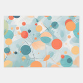 abstracto círculos pastel inpakpapier vel (Voorkant)