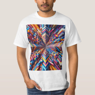 Abstracto en 3D T-shirt