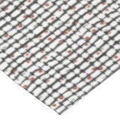 Abstracto en rojo y negro tafelkleed (Gekanteld)