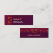 Abstractori mini Visitekaartje (Voorkant / Achterkant)