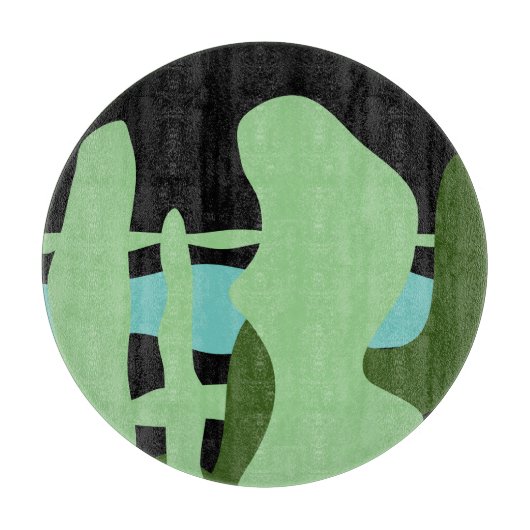 Abstractrana Snijplank (Voorkant)