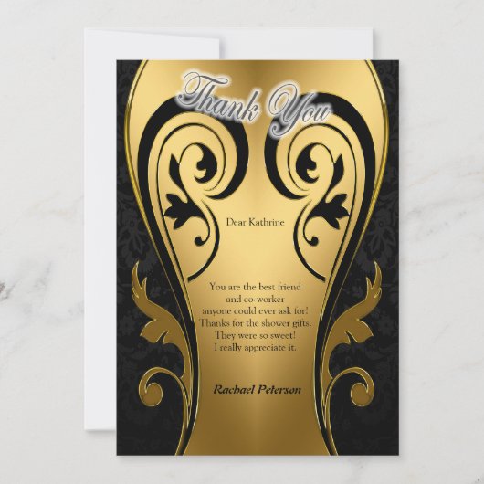 Abstracts goud op zwart en gemengd marmeren textur (Voorkant)