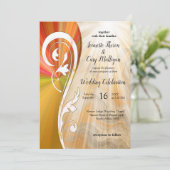 Abstracts goud op zwart en gemengd marmeren textur kaart (Staand voorkant)