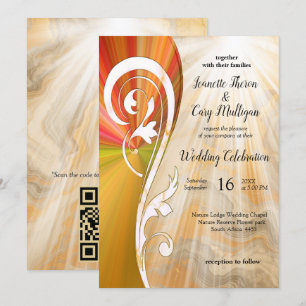 Abstracts goud op zwart en gemengd marmeren textur kaart