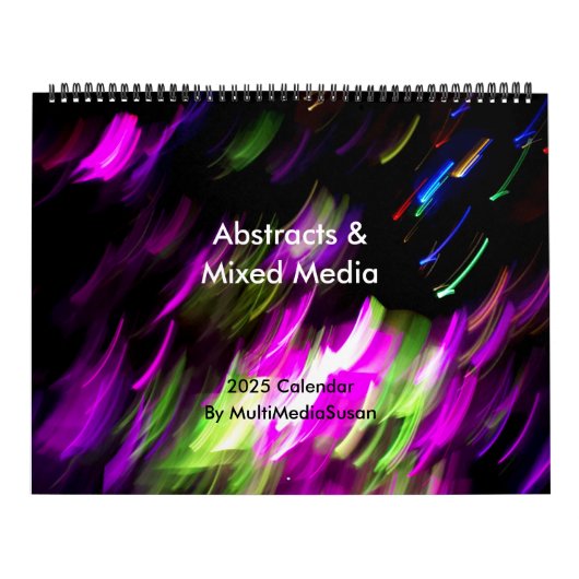 Abstracts & Mixed Media 2025 MultiMediaSusan Kalender (Hoes)