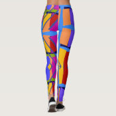 Abstracts Shapes Matisse style, Leggings (Achterkant)