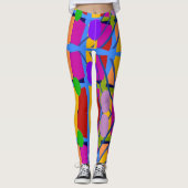 Abstracts Shapes Matisse style, Leggings (Voorkant)