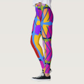 Abstracts Shapes Matisse style, Leggings (Links)