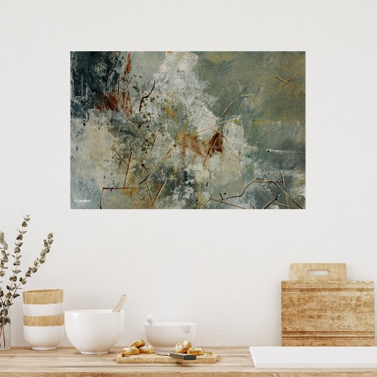 abstraijjnnjnjb poster (Keuken)