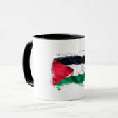 Abstrak Ekspresionisme palestina Mok (Voorkant links)