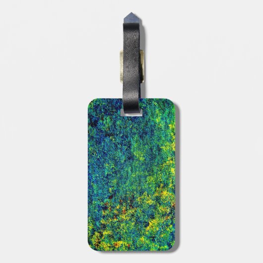 Abstrakt, Achtergrond Bagagelabel (Achterkant verticaal)