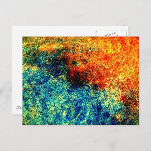 Abstrakt, Achtergrond Briefkaart (Voorkant / Achterkant)