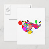 Abstrakt Briefkaart (Voorkant / Achterkant)