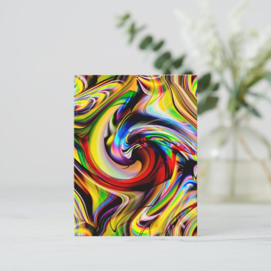 Abstrakt in Perfektion Briefkaart (Staand voorkant)