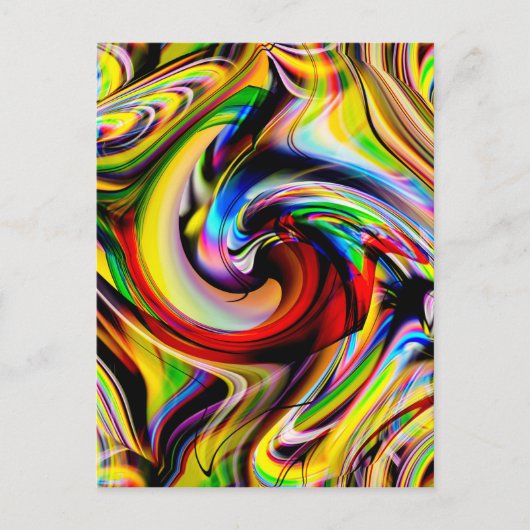 Abstrakt in Perfektion Briefkaart (Voorkant)